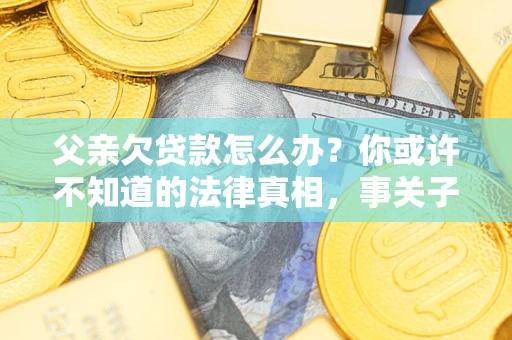 济南父亲欠贷款怎么办？你或许不知道的法律真相，事关子女未来