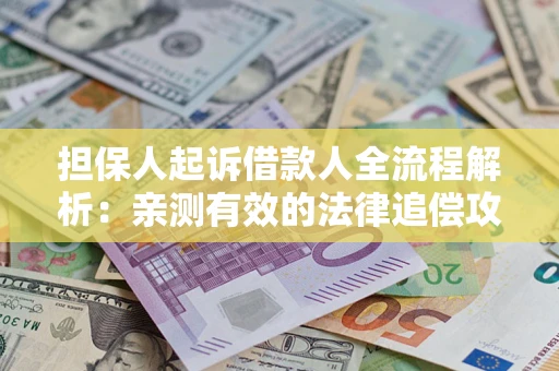 济南担保人起诉借款人全流程解析：亲测有效的法律追偿攻略