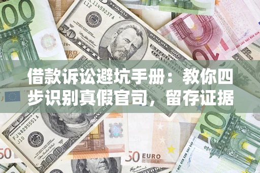 济南借款诉讼避坑手册：教你四步识别真假官司，留存证据不踩雷