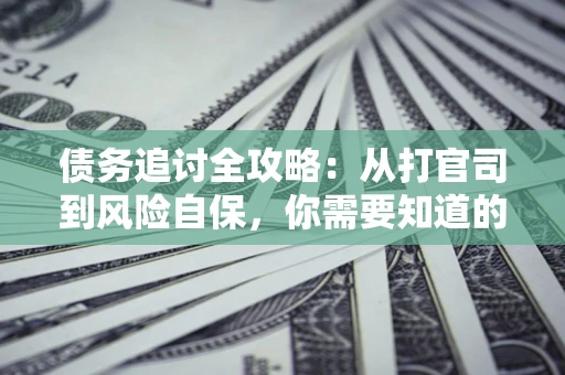 济南债务追讨全攻略：从打官司到风险自保，你需要知道的法律智慧