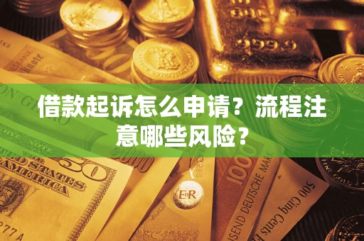 济南借款起诉怎么申请？流程注意哪些风险？