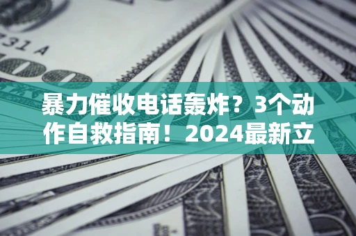 济南暴力催收电话轰炸？3个动作自救指南！2024最新立案标准全解析