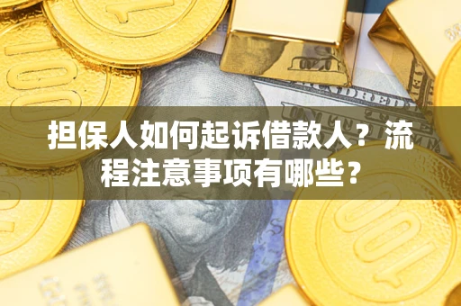 济南担保人如何起诉借款人？流程注意事项有哪些？